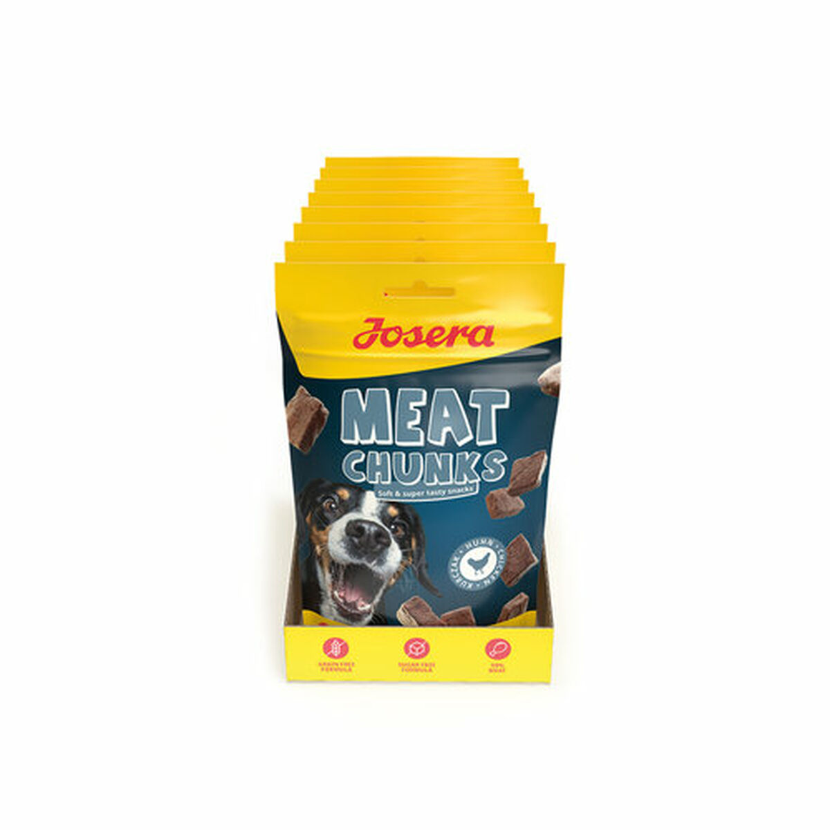 Hundesnack Josera Meat Chunks Huhn 70 g